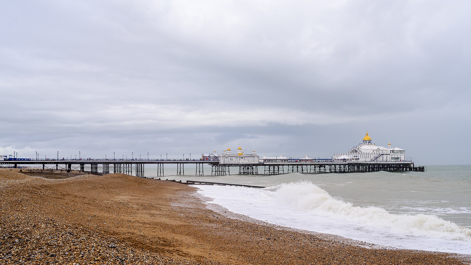 Eastbourne Pier from the beach